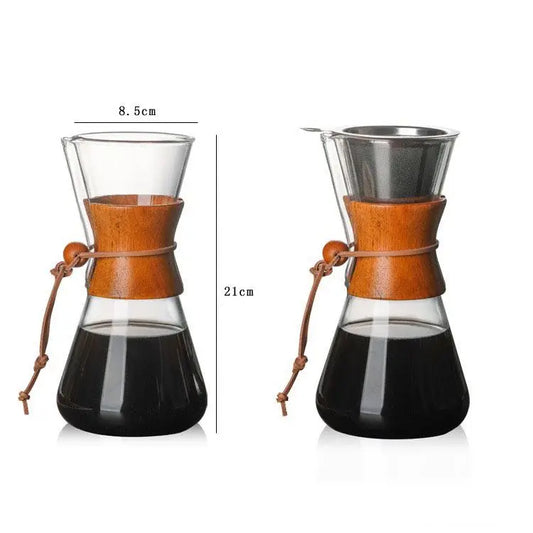 Chemex Glass Coffee maker With Wood Sleeve 600ml (20 oz)